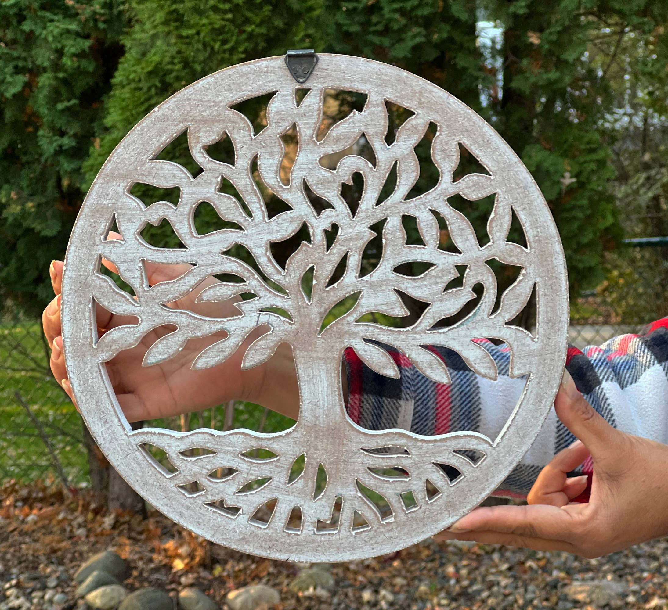 Lungta Imports - Wholesale Wall Accent - Handcrafted Wooden Tree of Life Wall Decor Hanging Art14