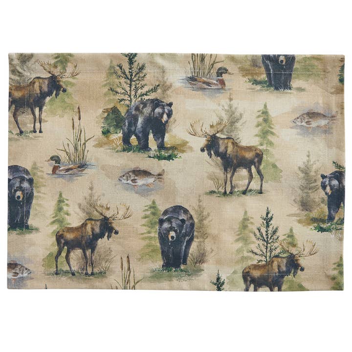 Branson Lodge Placemat for wholesale by Park Designs