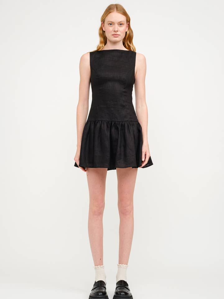 Madelyn Black Dress for wholesale by Sofie the Label