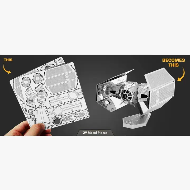 Professor Puzzle – wholesale DIY craft kit – Star Wars Darth Vader's TIE Fighter5