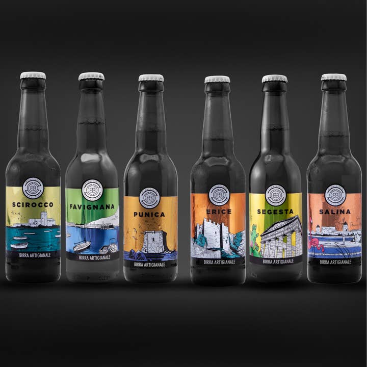 Birrificio Baroni birra srl - Vendita all'ingrosso Birra - Punica 0,75Cl - Blonde Strong Ale - Birra artigianale