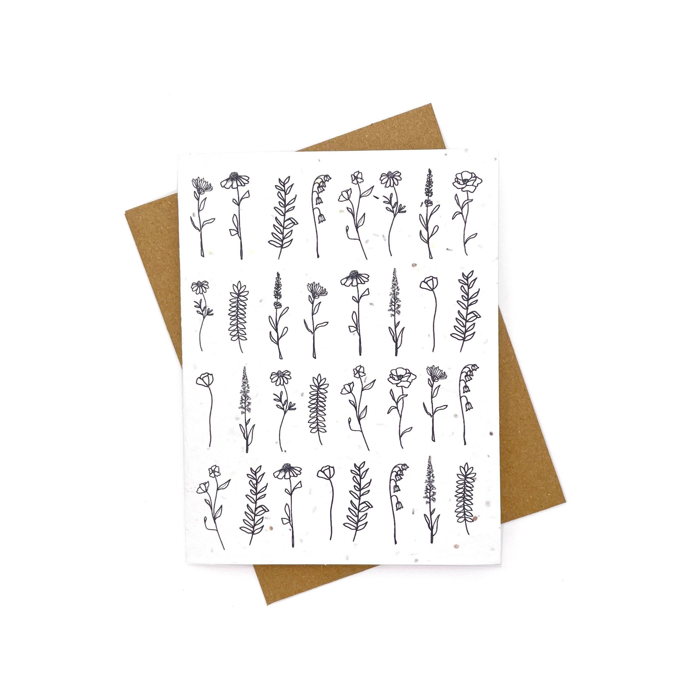 Cato & Company - Wholesale Stationery/Notecard Set - Wildflower Notecard Set4