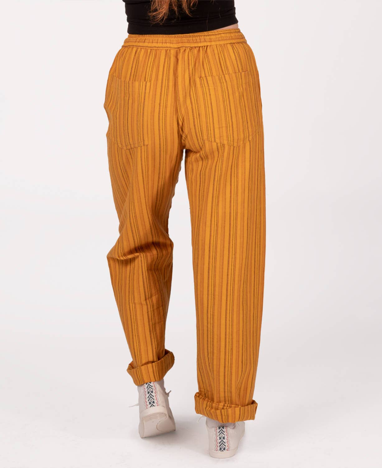 Soul Flower – wholesale Trousers – Unisex – Striped Hippie Lounge Pants - Pineapple Express6