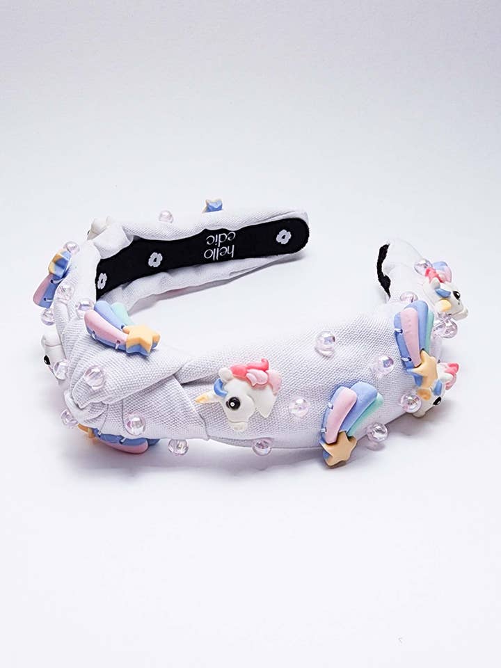 Kids Canvas Knot Rainbow Unicorn for wholesale by Hello Edie