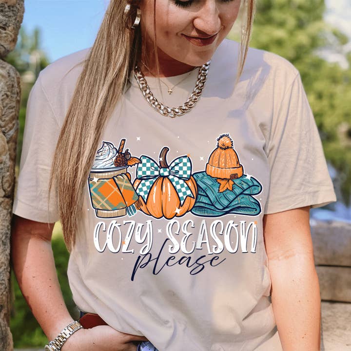 LM-185 Cozy Season Lineup-Heather Tan for wholesale by Girlie Girl Originals