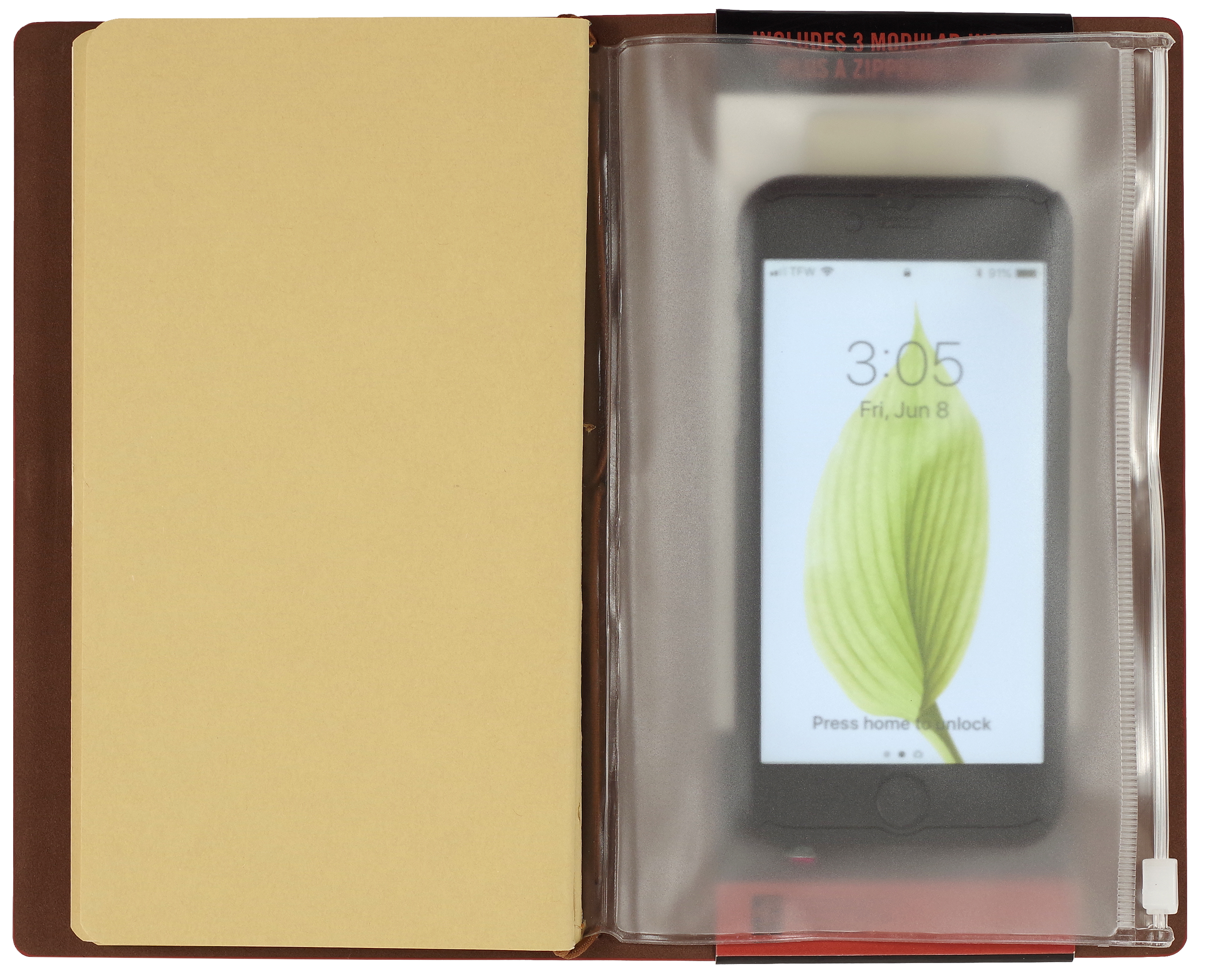 Peter Pauper Press - Wholesale Journal/Diary - Burgundy Voyager Notebook9