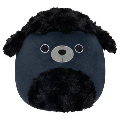 Squishmallow Dog Plush Toy 12" Jettward the Black Poodle for wholesale by Authentic Street Signs