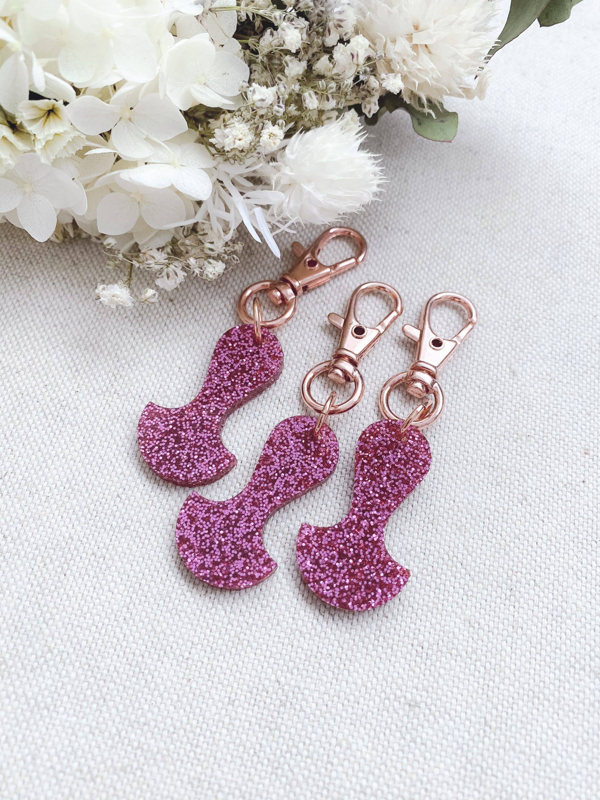 Chuckle & Wood - Wholesale Keychain – Women's - Trolley Tokens - Glitter36