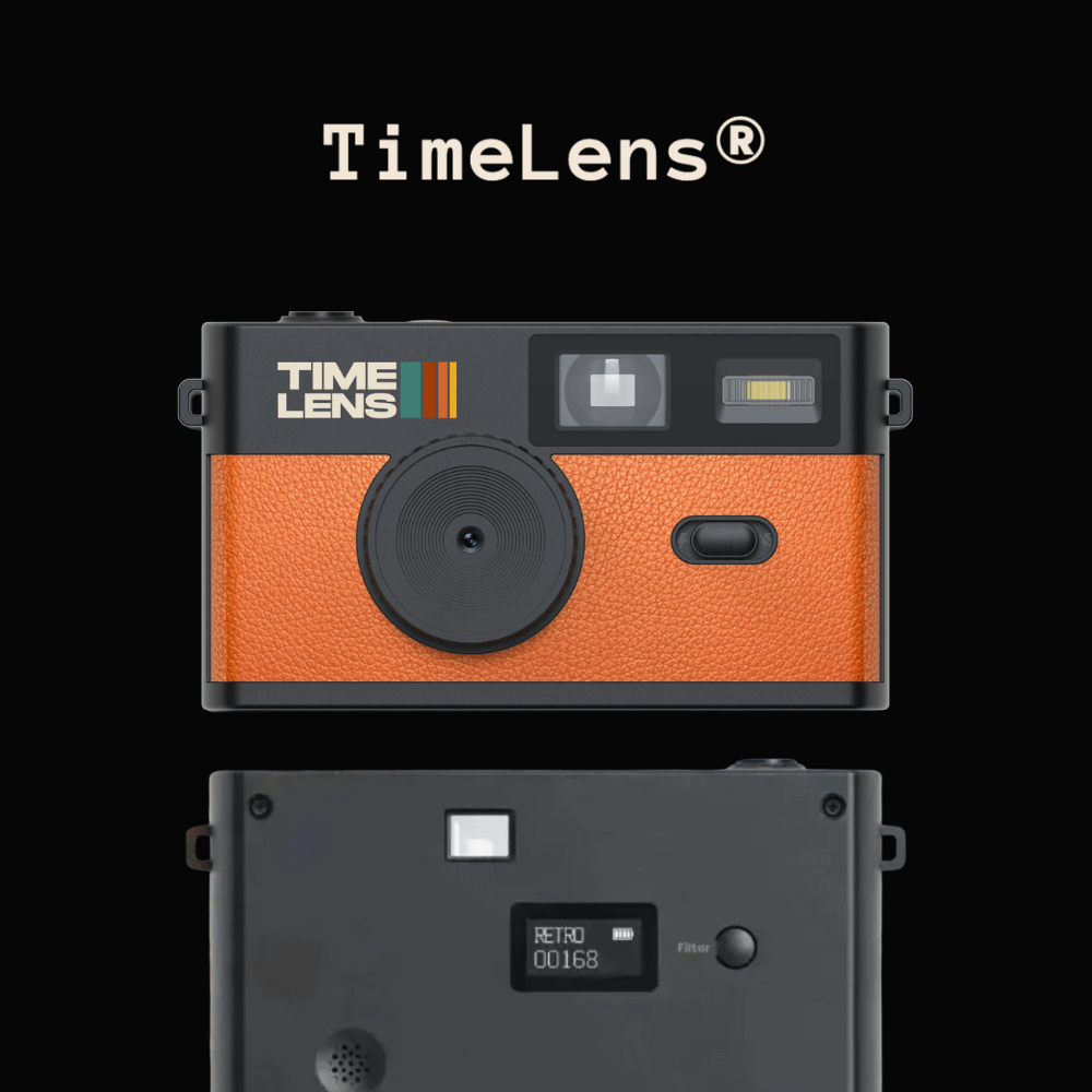 Time Lens - Wholesale Kaleidoscope Camera - Kids & Baby - TimeLens® Orange Camera2