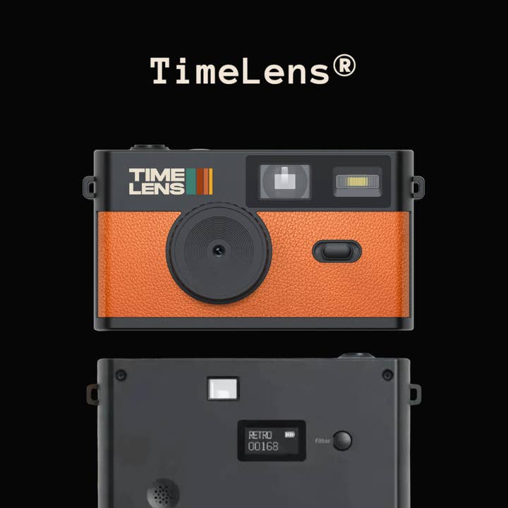 Time Lens - Wholesale Kaleidoscope Camera - Kids & Baby - TimeLens® Orange Camera2