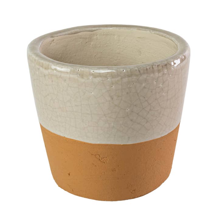 Foreside Home & Garden - Wholesale Plant Pot - Kacy Planter Gray
