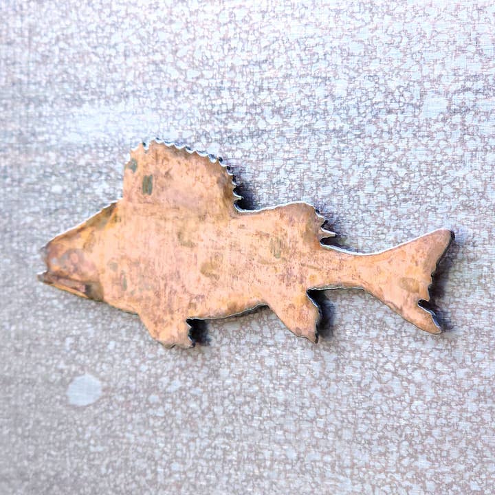 Großer Zander-Magnet für den Großhandel von Rustic Metalz