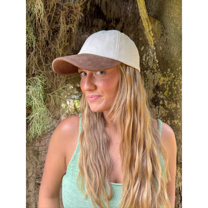 Boné de Sarja de Algodão Escovado Bicolor C.C BAB8062 por atacado de C.C Beanie