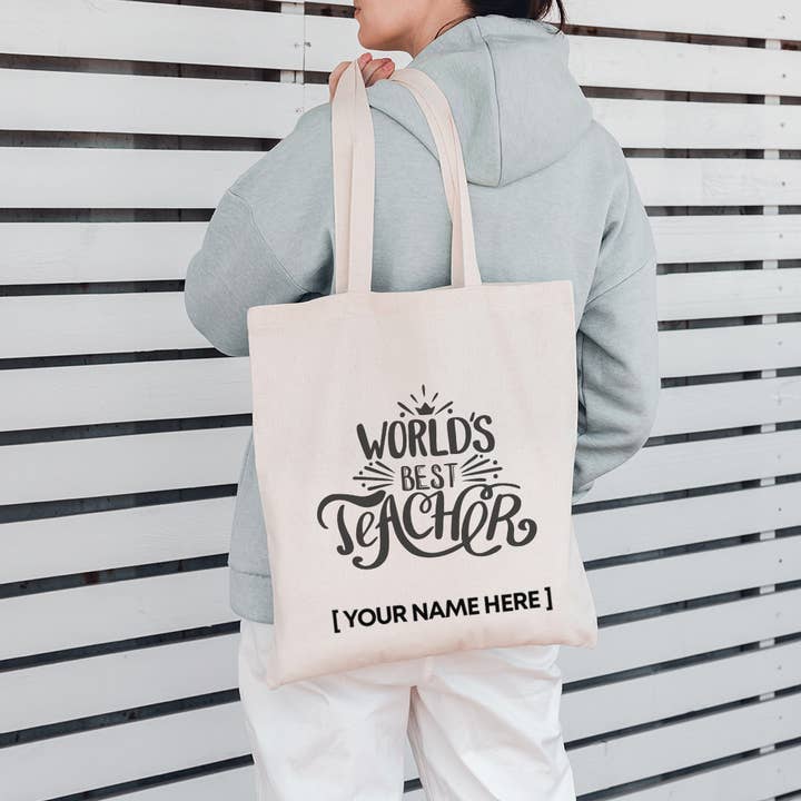 BAGANDCANVAS – wholesale Bärkasse - Dam – Anpassad bästa lärarväska med din logotyp/text