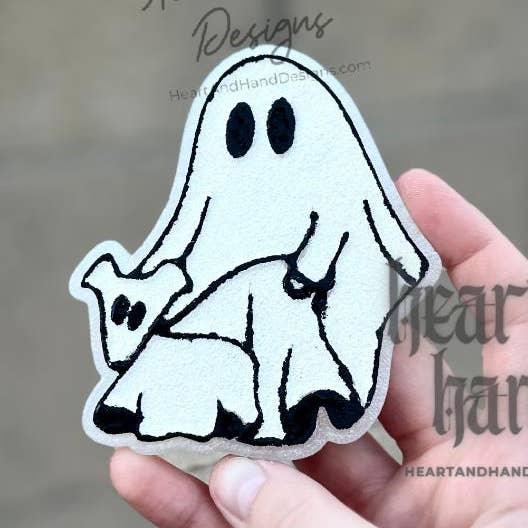 Auto Ghost Walking Dog Freshie para venta al por mayor de Heart & Hand Designs