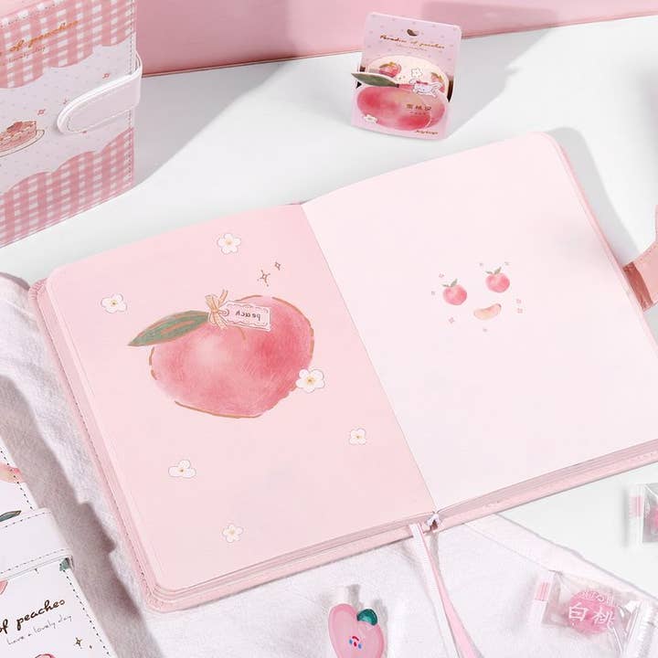 Yenzee Stationery - Wholesale Notebook - Peach Notebook Gift Set