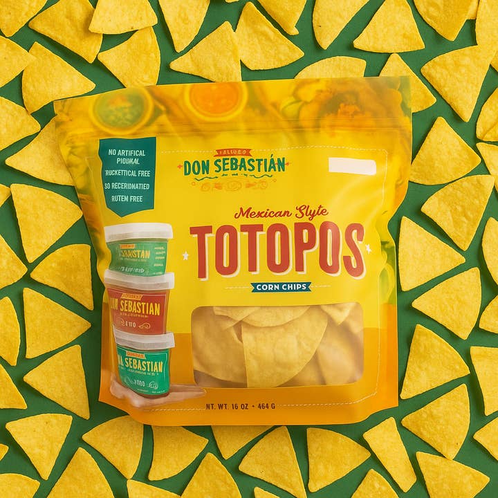 Salsas Don Sebastian - Wholesale Snack bar - Authentic Mexican Chips (Totopos)5
