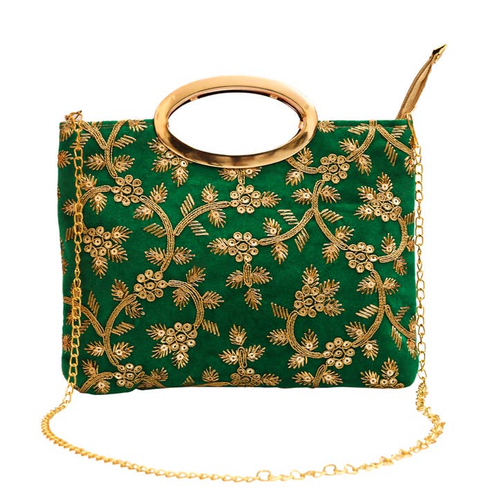 Floraler bedruckter stilvoller Clutch mit für den Großhandel von Keeraft