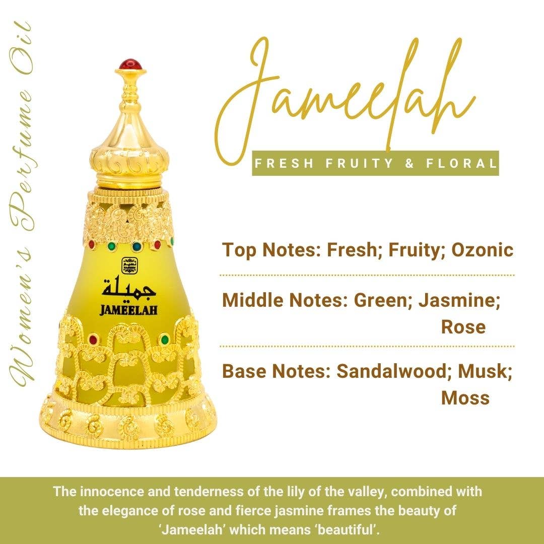 NASEEM - Wholesale Fragrance Oil - JAMEELAH Perfume Oil Fresh Fruity & Floral Women's Fragrance1