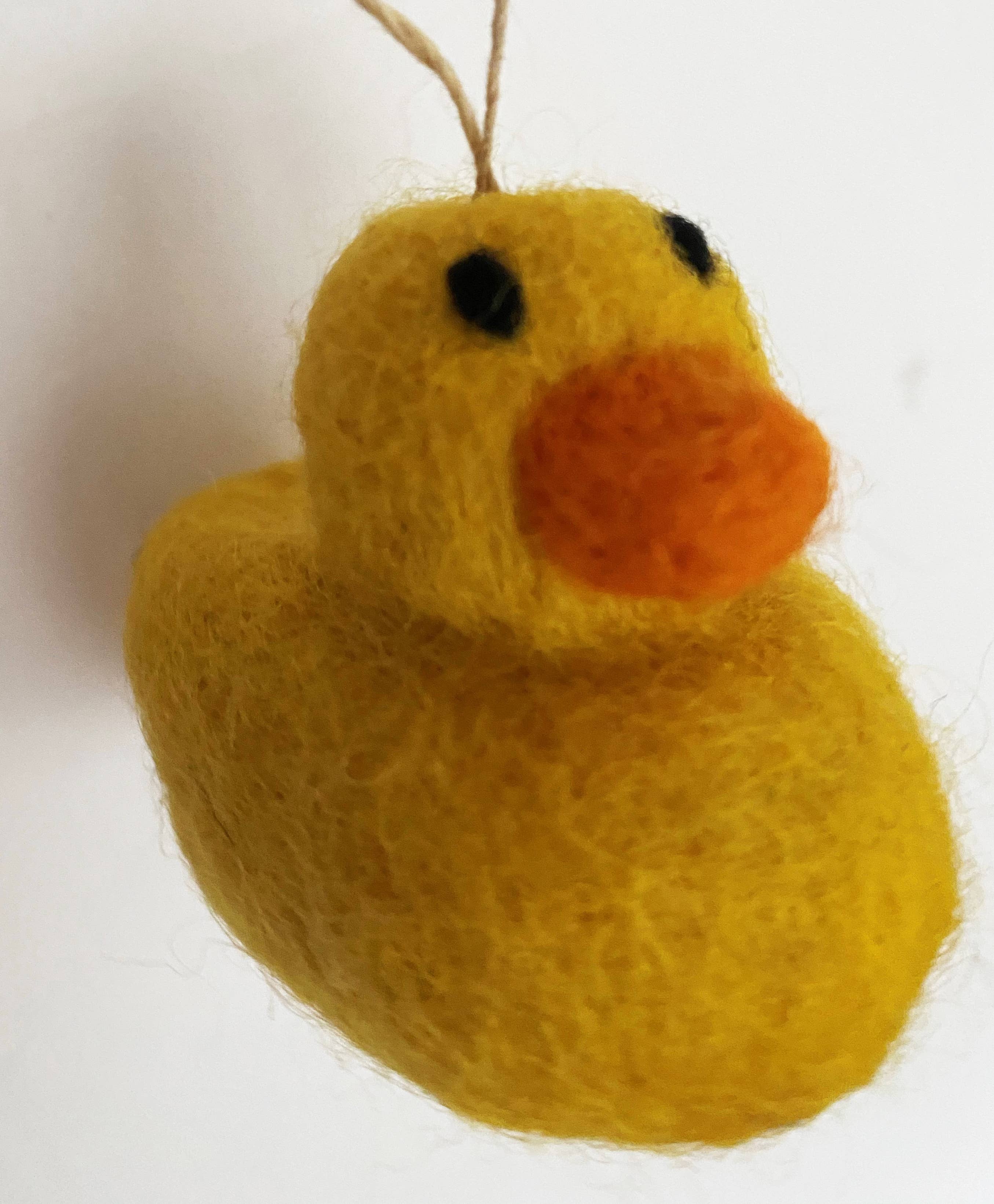 cerruti home - Wholesale Ornament - Felted Wool "Daisie Duck" Ornament1