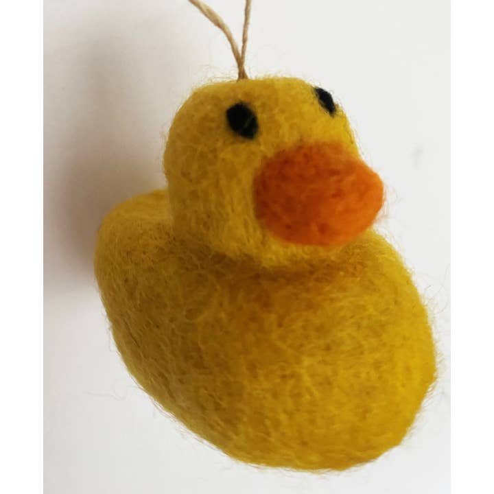 cerruti home - Wholesale Ornament - Felted Wool "Daisie Duck" Ornament1