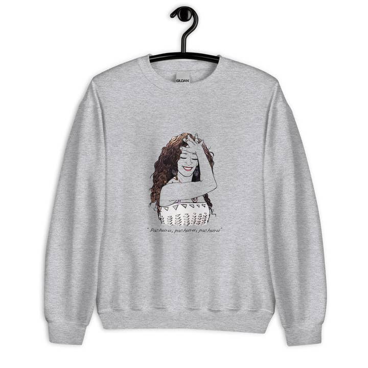 El loco del Pelo Rizo - Wholesale Graphic Sweatshirt - Women's - Rosario sweatshirt