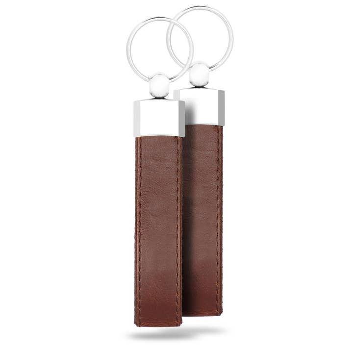 Londo - Wholesale Keychain - Unisex - Leather Personalized Keychains - (3 Pack) Custom Leather Key Chains, Engraved Elegant Keyrings with Sturdy Rings for Keys15