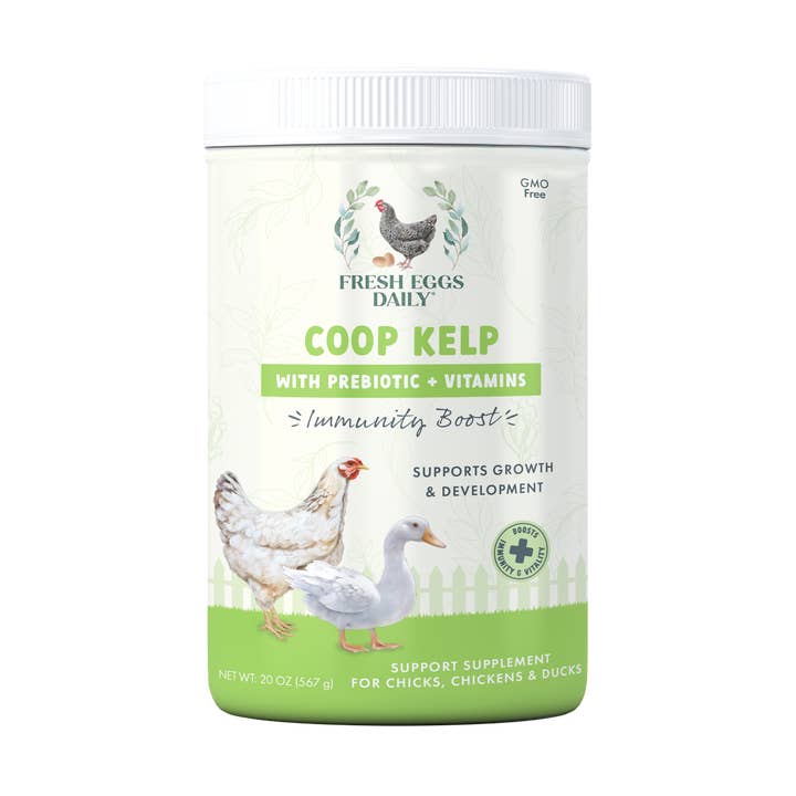 Fresh Eggs Daily Coop Kelp Organic Chicken & Duck Supplement for wholesale by Health Extension Pet Care