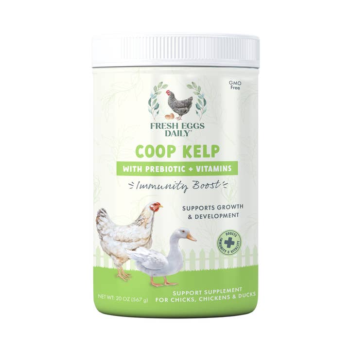Fresh Eggs Daily Coop Kelp Organic Chicken & Duck Supplement for wholesale by Health Extension Pet Care