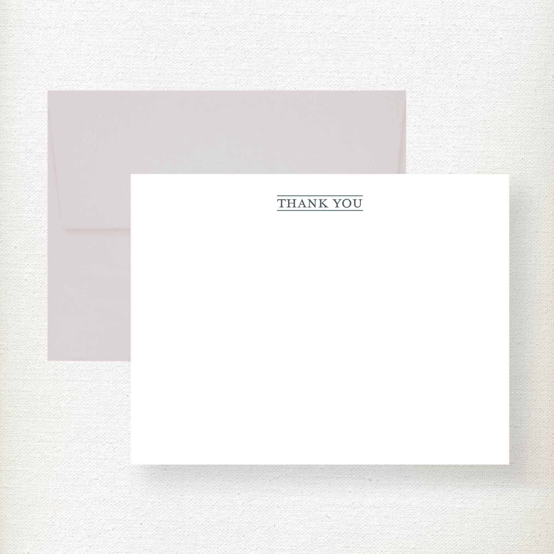 Kramer Drive - Wholesale Stationery/Notecard Set - Thank You Lines Note Card1