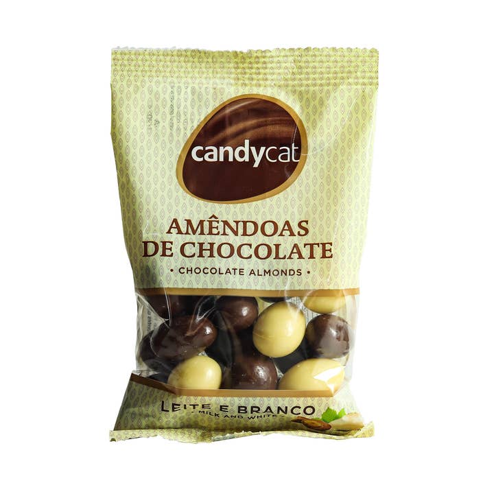 Candycat - Wholesale Chocolate-covered sweets - Almond Chocolate Sortida - Sachet 100g0