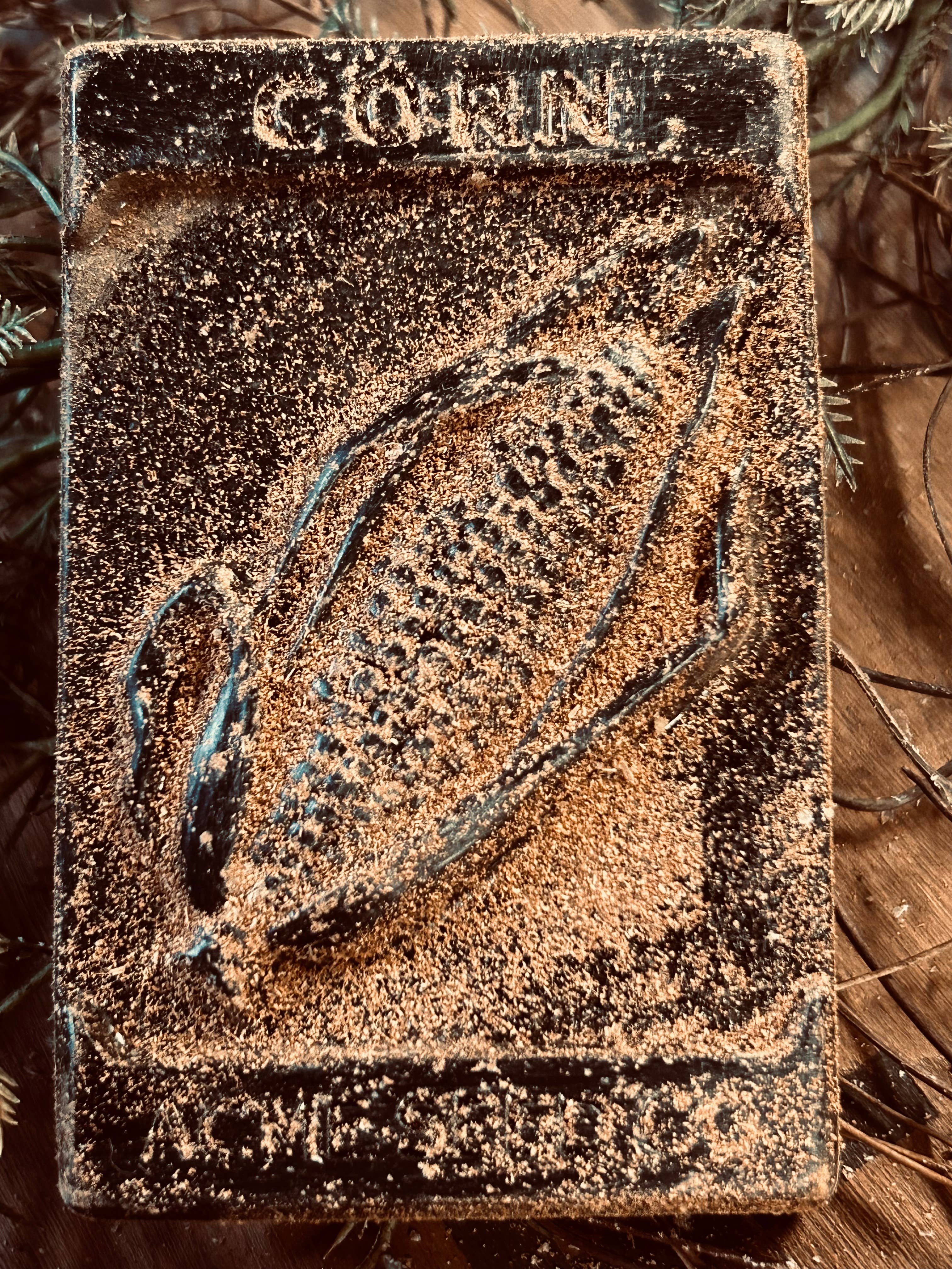 The Cranberry Cornstalk Co. – Großhandel Dekorative Platte/Teller/Schüssel – Primitive Corn Seed Packet Schüsselfüller2