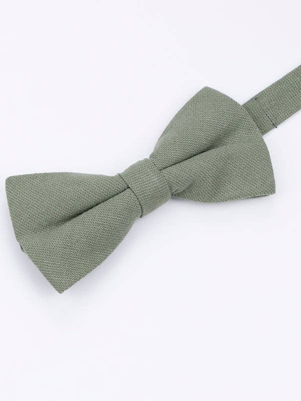 Papillon Verde n°2 Uomo in Cotone «Edgard» per la vendita all'ingrosso da parte di Unipap's