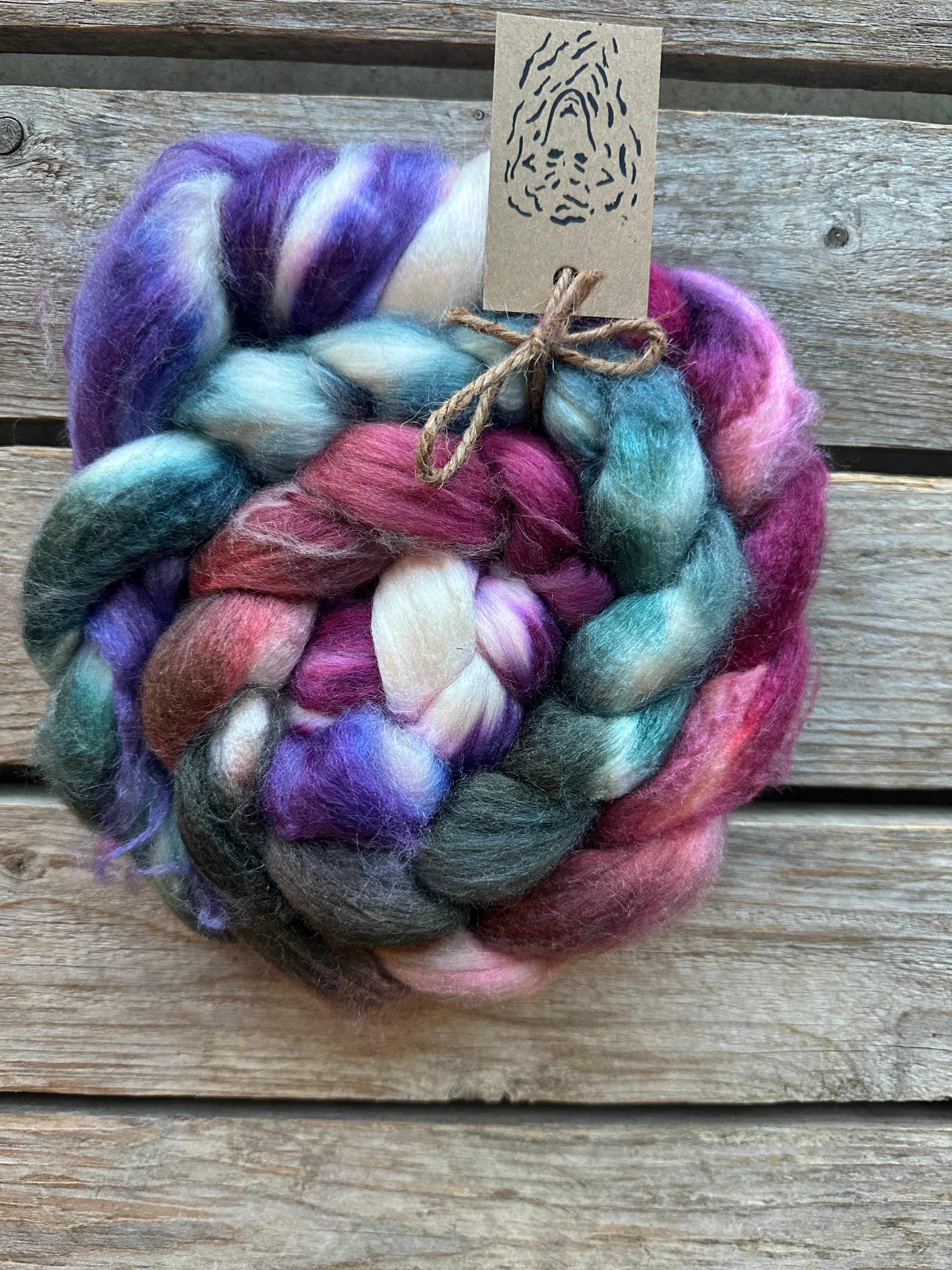 Koigu Wool Designs – wholesale Yarn – Merino Silk Roving Braids6