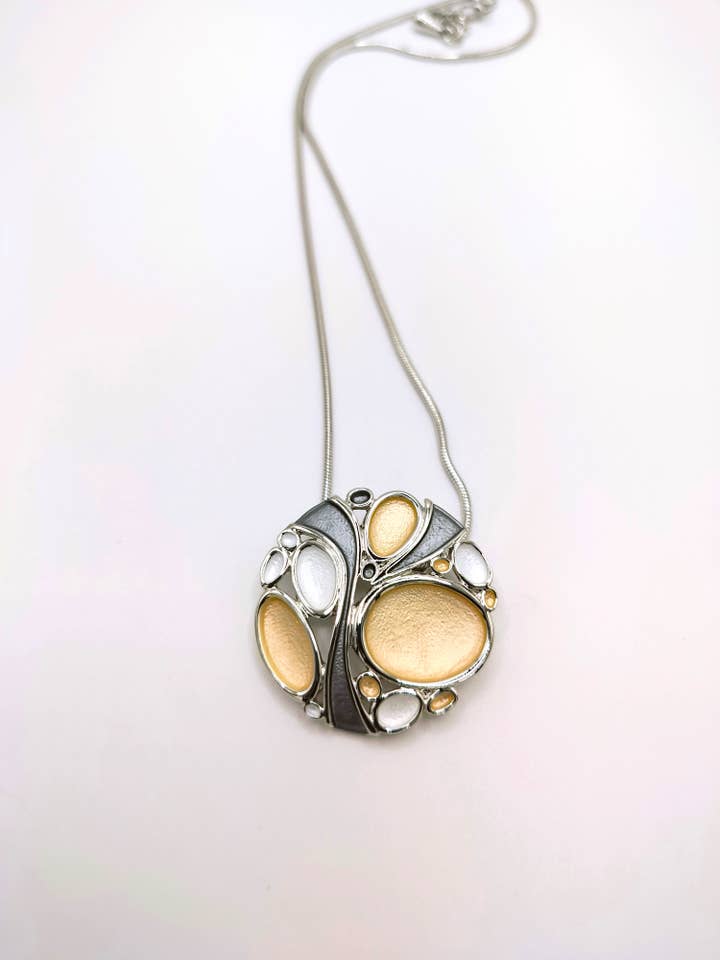 Pendant with Multi Colors 43423 for wholesale by Captiva Blu Jewelry