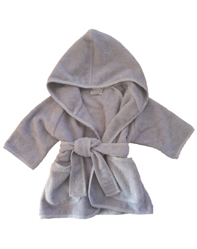 Made for Little Monkeys - Wholesale Robe - Kids - Grey Bathrobe0