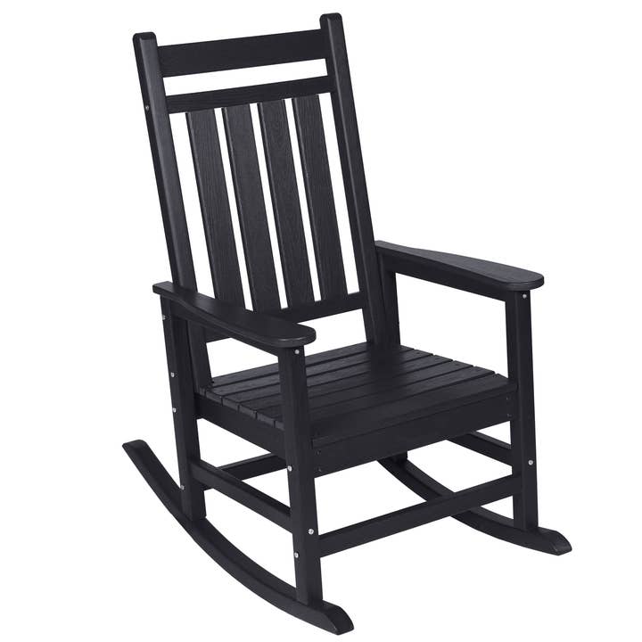 39F Inc. - Wholesale Patio Set - 3-Piece Outdoor Rocking Chair Set with Side Table