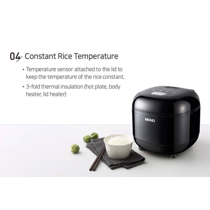 KEY Company - Wholesale Kitchen Appliance - Mono Micom Electric Rice Cooker 3 Cups Black11