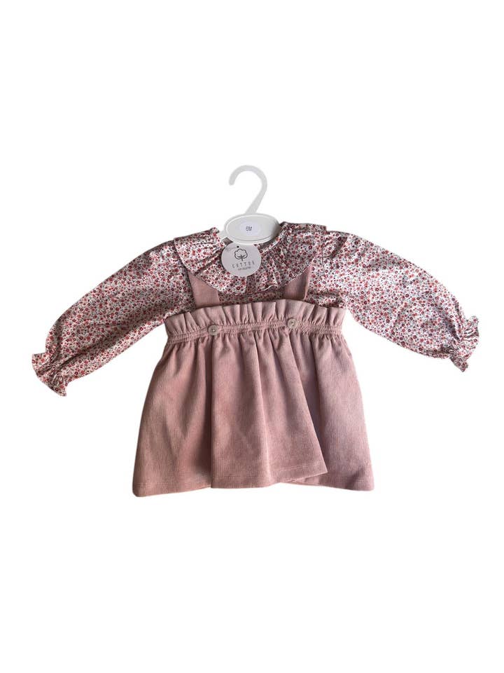 Cotton Socks - Wholesale Lounge Set - Kids - 1060 Skirt + blouse set3