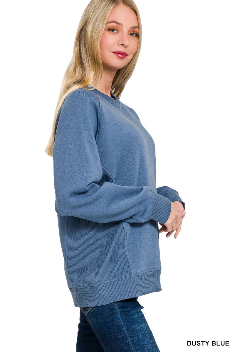 42POPS – wholesale Sweatshirt – Women's – ",.._ Fleece Round Neck Sweatshirts60