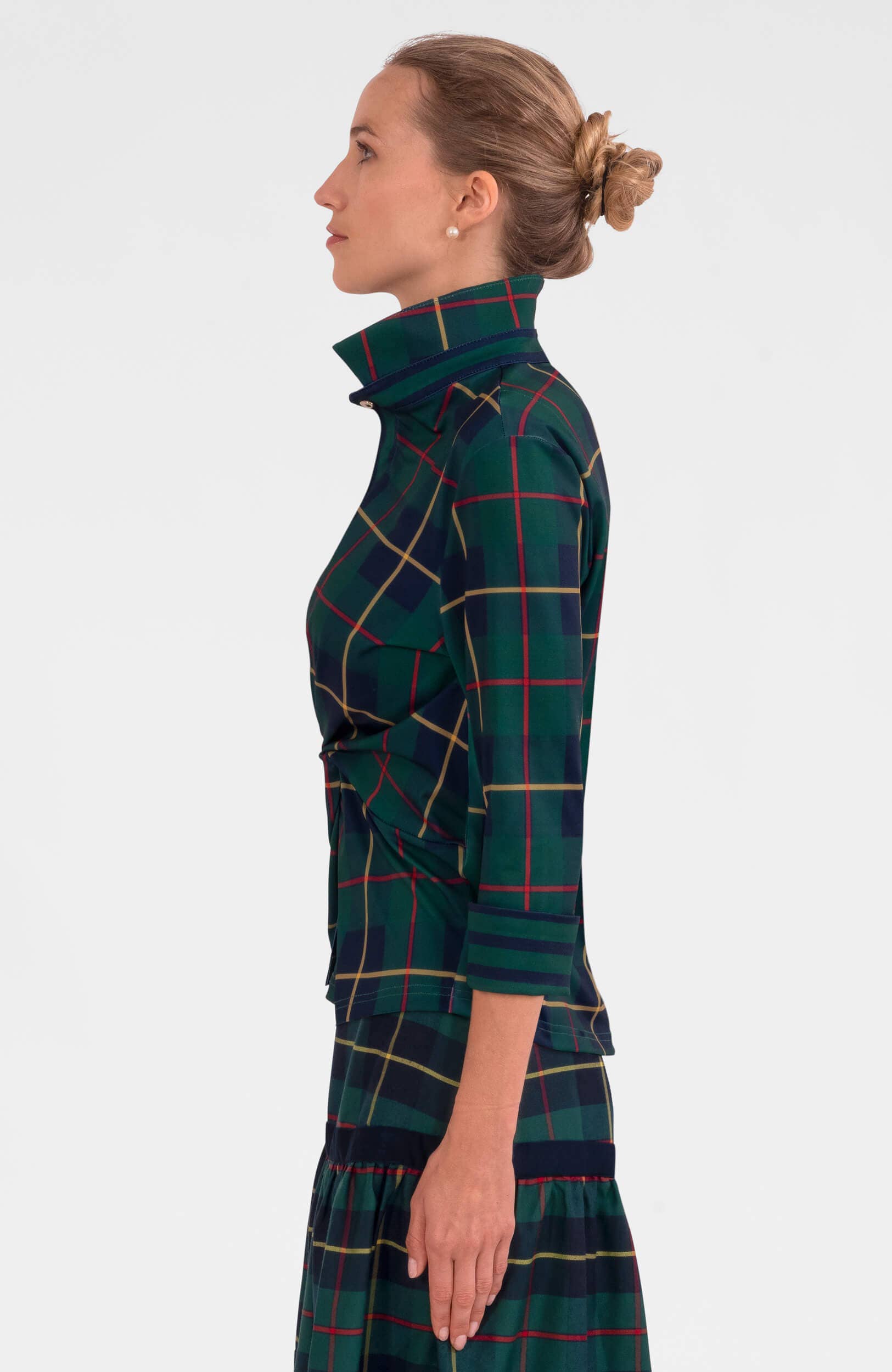 Groen Multi Twist & Shout Top - Plaidly Cooper voor groothandel op Faire1