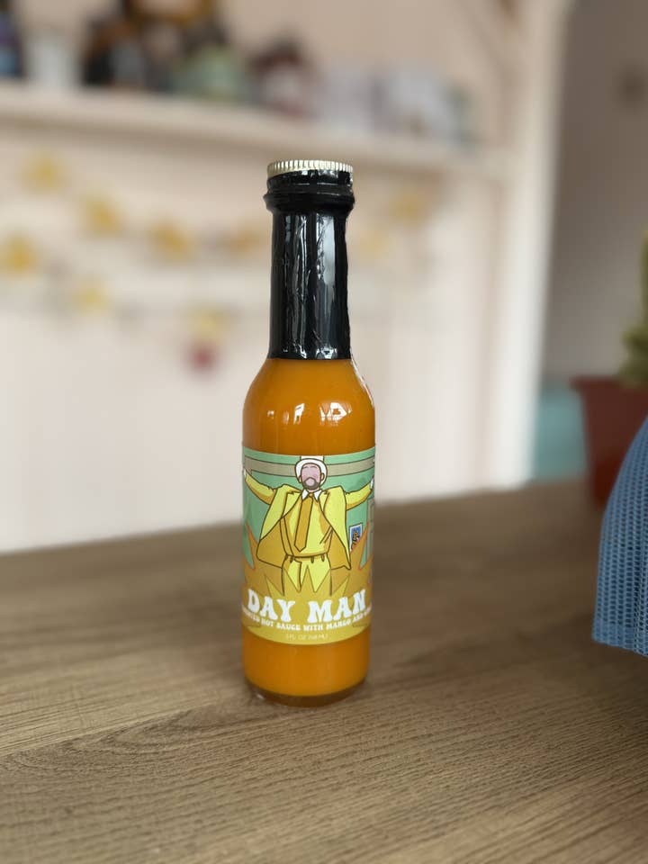 Day Man for wholesale by Fermented Fire Hot Sauce Company