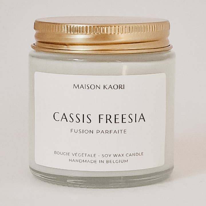 Scented candle - Blackcurrant Freesia - Limited edition for wholesale by Maison Kaori