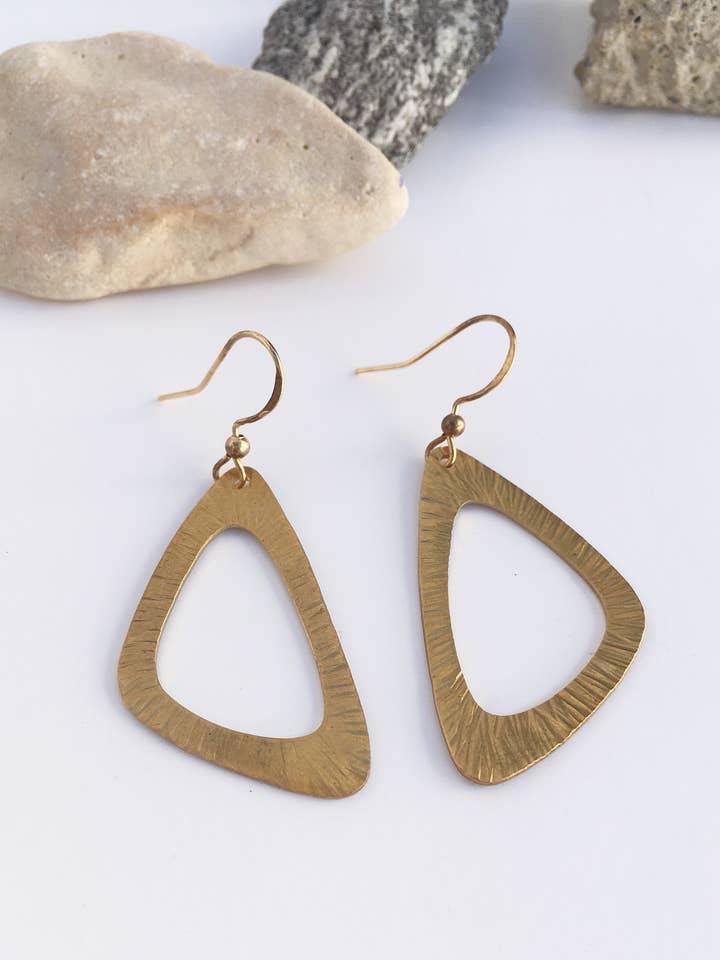 Triangle Earrings for wholesale by PGJewelryArt