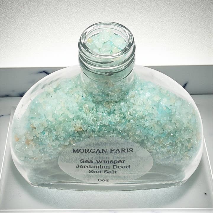 Morgan Paris Skin Boutique - Wholesale Bath Salts - Sea Whisper Jordanian Dead Sea Salt 6oz3