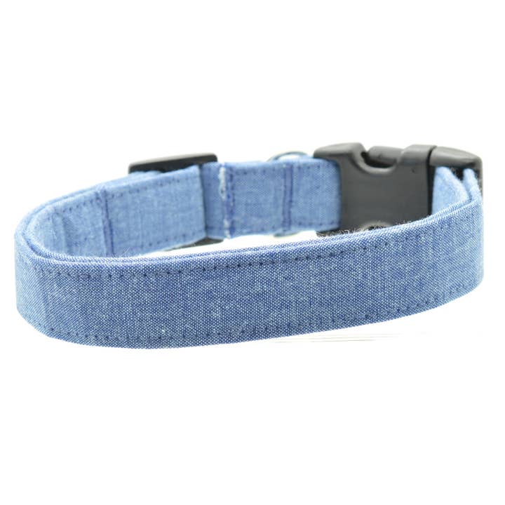 Dog Collar World - Wholesale Pet Collar - Dog - Chambray Collar