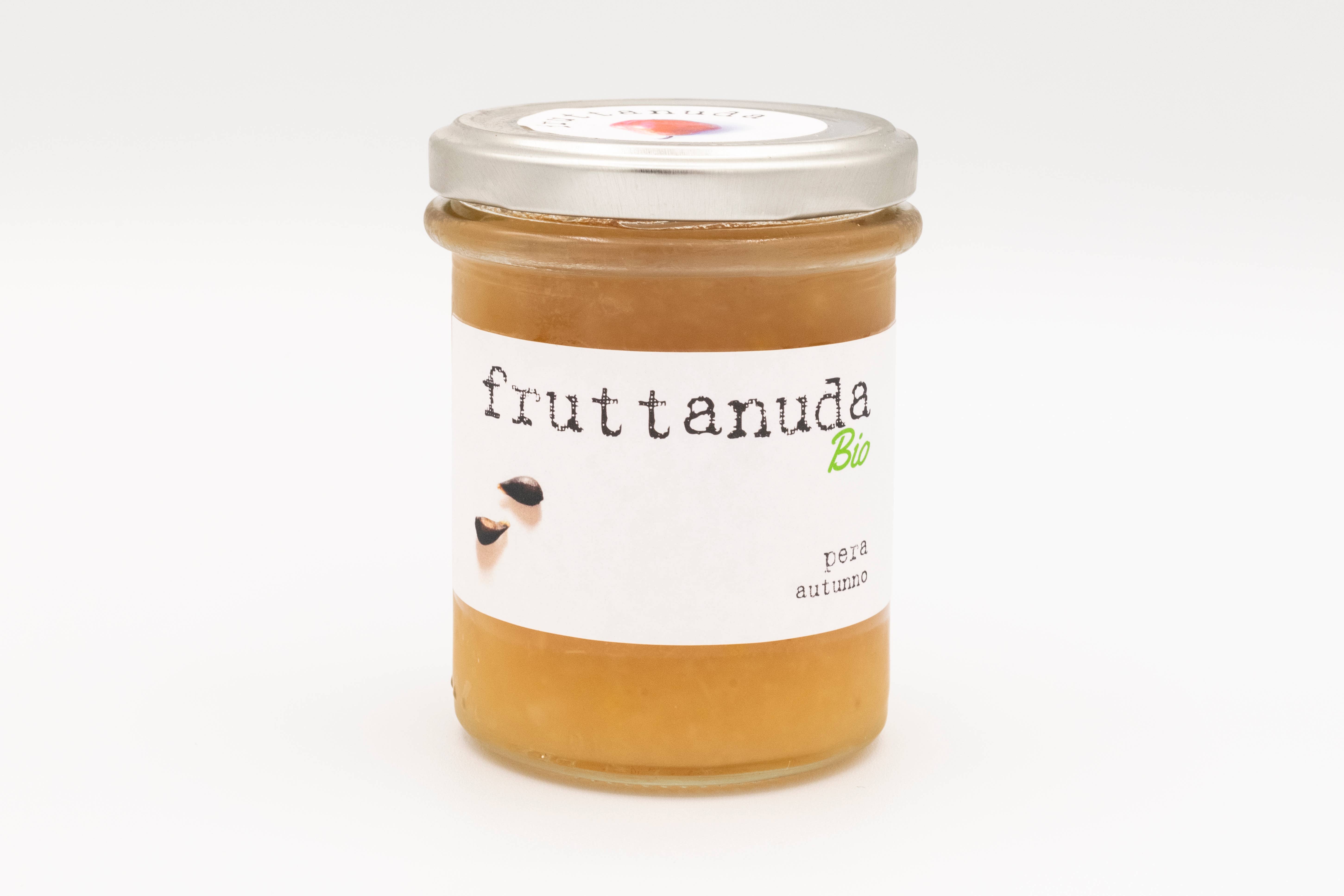 fruttanuda - Wholesale Jam/Jelly - Organic Williams Pear Extra Jam Made in Italy
