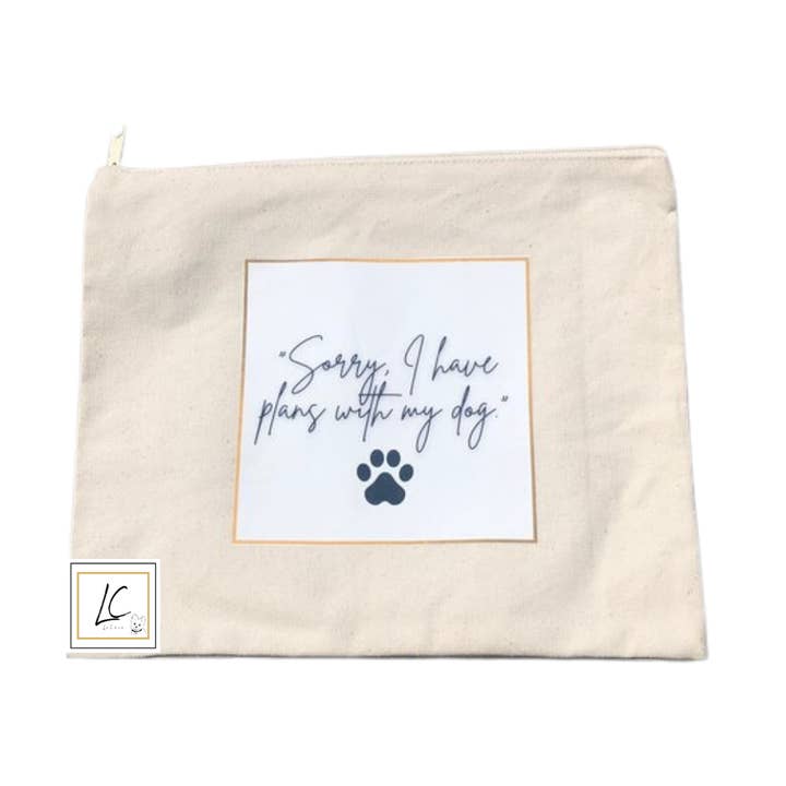 Dog Mom Zip Satchels for wholesale by Lé Coco Nutrition