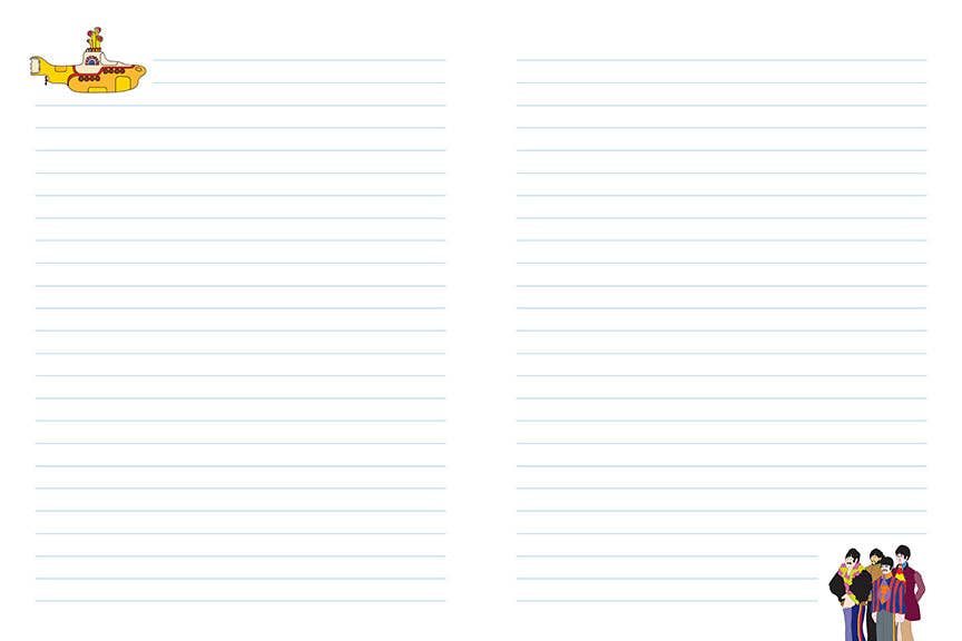 Insight Editions - #1 Pop Culture Publisher - Wholesale Notebook - The Beatles: Yellow Submarine Softcover Notebook2