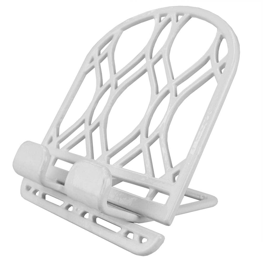 ShopBobbys - Vente Porte-livres - Support pour tablette et livre de cuisine en fonte Home Basics de la collection Iris, blanc5